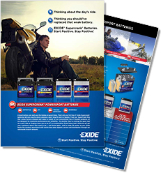 Exide PDF Brochure Image